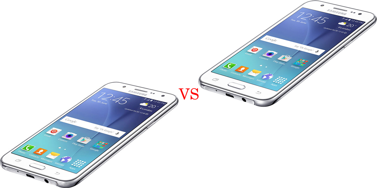 Samsung Galaxy J7 versus Samsung Galaxy J5 2